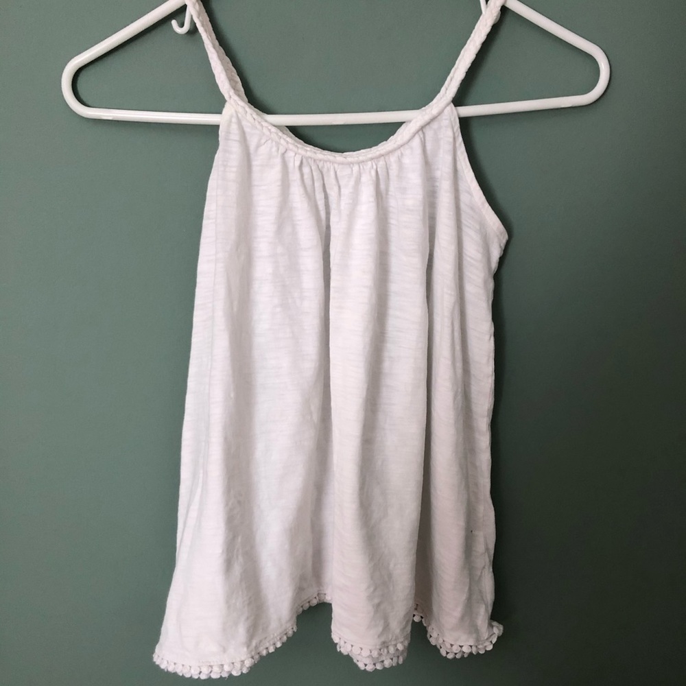 White tank top